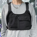 2021 new trendy vest bag tooling small backpack hiphop multifunctional chest bagpicture9