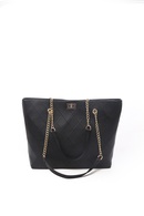simple largecapacity handbag new trendy rhombus chain solid color shoulder bagpicture10