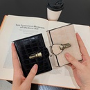 Brieftasche Damen kurze Geldbrse 2021 neue koreanische Version Schloss Schnalle Brieftaschepicture6