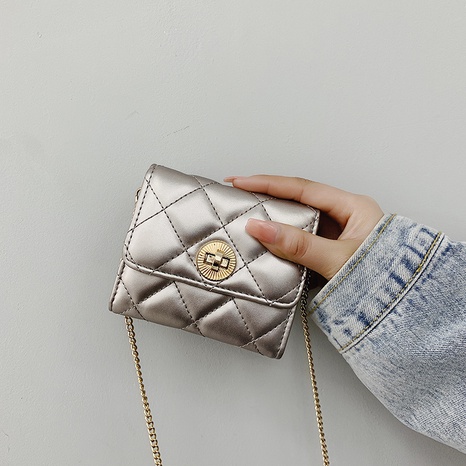 new shoulder small bag simple mini coin bag card holder fashion diagonal chain bag wholesale's discount tags