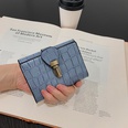 Brieftasche Damen kurze Geldbrse 2021 neue koreanische Version Schloss Schnalle Brieftaschepicture10