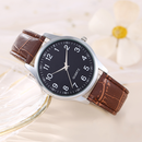 Small Digital Dial Simple Fashion PU Strap Couple Watchpicture17
