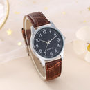 Small Digital Dial Simple Fashion PU Strap Couple Watchpicture19