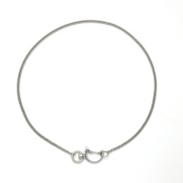 Korean simple fine chain clavicle chain elegant niche design hollow cat pendant necklacepicture9