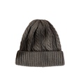 Schwarzer Hut koreanische Version der reinen Farbe Twist Wollmtze Mode Gehrschutz Strickmtzepicture11