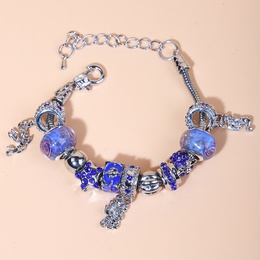 Retro Kristall Perlen Armband DIY Handgemachte Bunte Glas Perlen Armbandpicture4