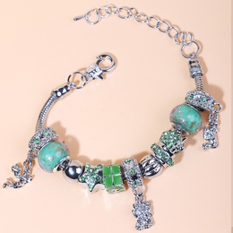 Retro Kristall Perlen Armband DIY Handgemachte Bunte Glas Perlen Armbandpicture6