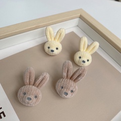 Korean cute bunny earrings fashion cute resin earrings