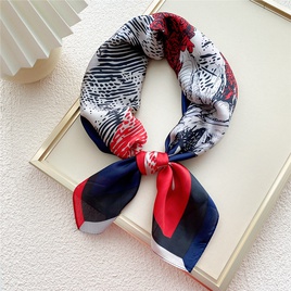 Spring and autumn new style 70CM small square scarf fashion small scarfpicture30
