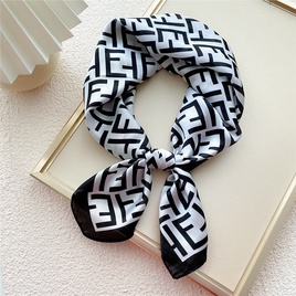 Spring and autumn new style 70CM small square scarf fashion small scarfpicture41