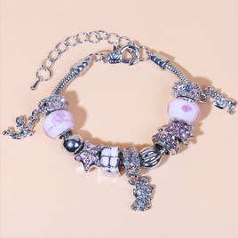 Retro Kristall Perlen Armband DIY Handgemachte Bunte Glas Perlen Armbandpicture13