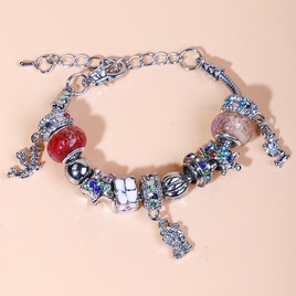 Retro Kristall Perlen Armband DIY Handgemachte Bunte Glas Perlen Armbandpicture15