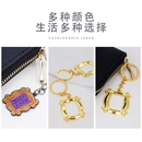 European and American fashion jewelry new frame keychainpicture8