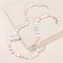 cartoon macaron pearl peach heart childrens glasses mask chain wholesalepicture7