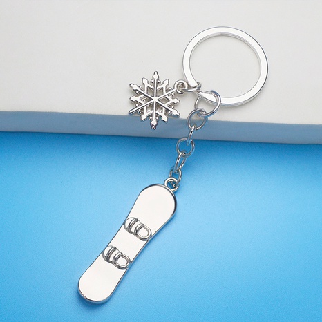 Creative Snowboard Keychain Snowboard Key Pendant Snow Sports Wholesale's discount tags