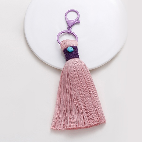 New tassel tassel keychain car bag pendant hand-woven small keychain wholesale's discount tags