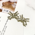 Korean bowknot pearl tassel earrings new trendy one pair of earringspicture13