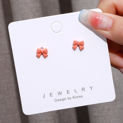 cute fashion red bow earrings wholesale's discount tags