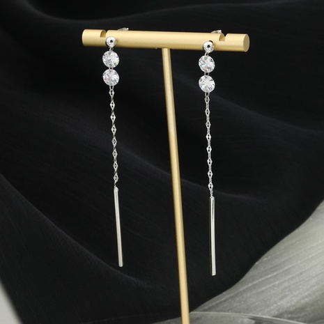 Temperament simple stylish generous and thin earrings's discount tags