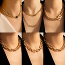 hiphop simple short thick chain singlelayer necklace wholesalepicture19