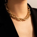 hiphop simple short thick chain singlelayer necklace wholesalepicture24