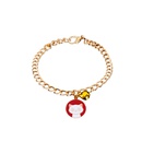 metal collar gold chain dog cartoon pendant collar adjustable pet accessoriespicture21