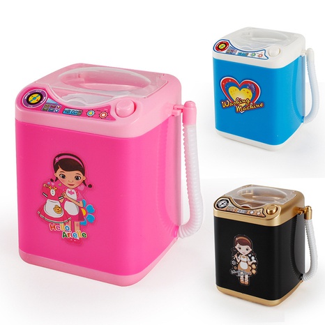 Fashion mini small household appliances toy drain basket washing machine children's automatic spin dryer dehydration machine's discount tags
