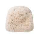 fashion rabbit fur fisherman hat autumn and winter warmth plush padded hatpicture12