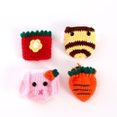 handmade snack bag bee carrot rabbit knitted pet bagpicture9
