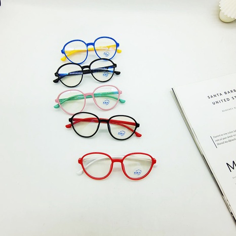 silicone children's glasses anti-blue light mirror myopia wholesale's discount tags
