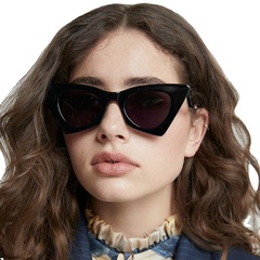 cross-border glasses cat eye fashion sunglasses curve legs retro modern wear sunglasses