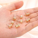 simple fashion Golden stud earrings set NHHUQ509054picture10