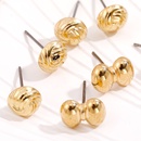 simple fashion Golden stud earrings set NHHUQ509054picture11