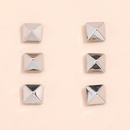 Creative Irregular Silver Stud Earrings 3Piece Set NHHUQ509047picture8
