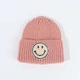 Bonnet tricot pour le visage souriant des enfants d39hiver coren bonnet en laine  capuche chaude couleur bonbon mignonpicture33