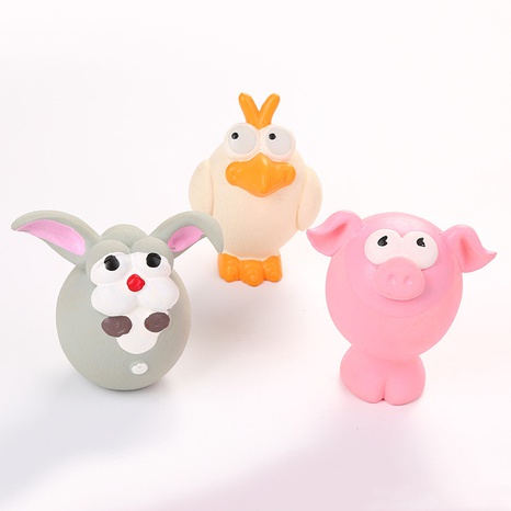 wholesale pet toy dog toy new cute cartoon standing latex sounding toy NHSUJ507658's discount tags