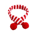pet knitted striped scarf Christmas dog cat collarpicture16