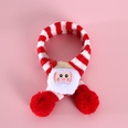 pet knitted striped scarf Christmas dog cat collarpicture21