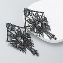 Fashion alloy color diamond long tassel earrings alloy earringspicture9