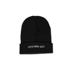 Black hat autumn and winter new Korean fashion simple knitted hat