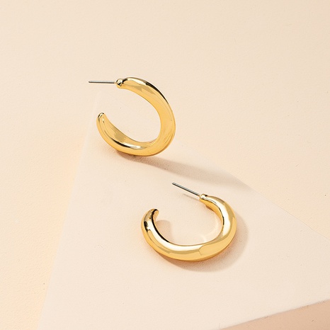 Fashion retro geometric metal earrings personality women's alloy earrings's discount tags