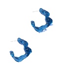 Klein blue geometric earrings Korean new alloy earrings wholesalepicture10