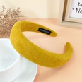 New sponge headband fabric hairpin fashionable wide hairbandpicture19