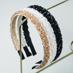 fashion mesh crystal headbands 3 pieces set combination