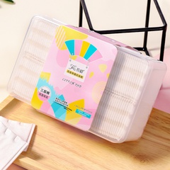 Double-sided thick cotton boxed 120 pieces makeup remover cotton