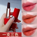 Fashion red velvet threecolor lipstick matte lipstick wholesalepicture8