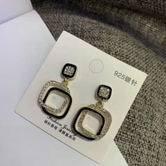 office OL fashion style simple geometric earrings wholesale jewelry