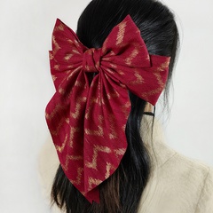 Korean new bow ribbon hairpin fashion hairpin female