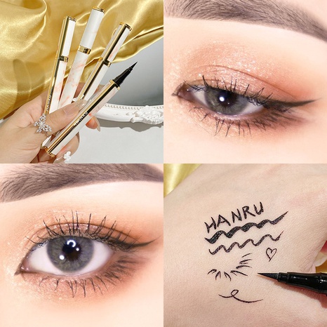 easy to color waterproof remove makeup liquid eyeliner pen's discount tags