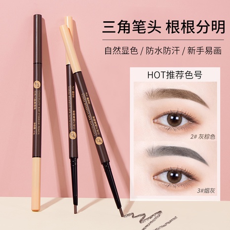 Triangle Double-head Automatic Rotating Eyebrow Pencil's discount tags